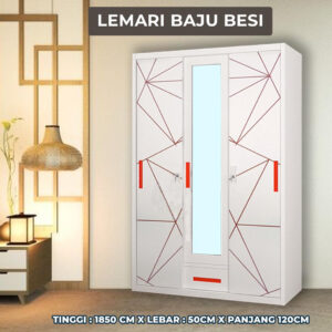Lemari Baju Besi